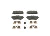 Brake Pad Set, disc brake MERCEDES-BENZ - 168 420 07 20