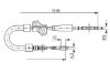 Cable Pull, parking brake -