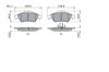 Brake Pad Set, disc brake MERCEDES-BENZ - 901 421 06 10