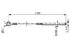 Cable Pull, parking brake -