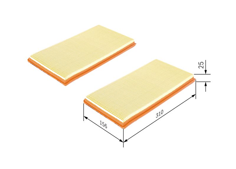 Air Filter MERCEDES-BENZ - 156 094 05 04