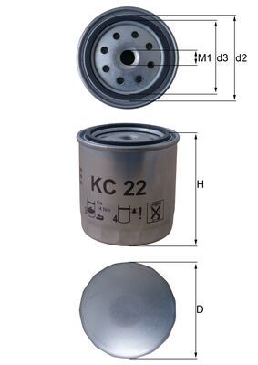 Fuel Filter Mercedes-Benz - 000 092 90 01