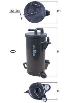Fuel Filter HONDA - 16900-RZ0-G01