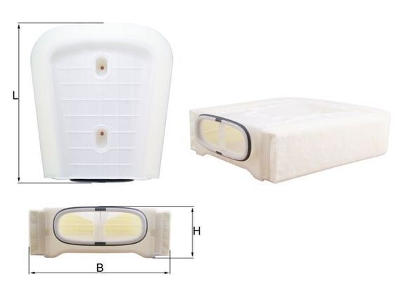 Air Filter VAG - 4M0 133 843D Air Filter VAG - 4M0 133 843D