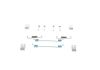 Accessory Kit, brake shoes -