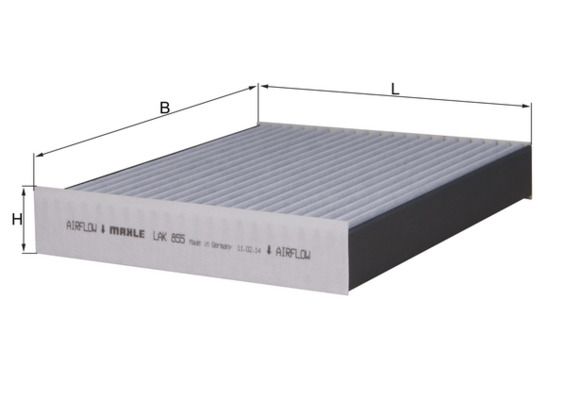 Filter, cabin air VAG - 7P0 819 631