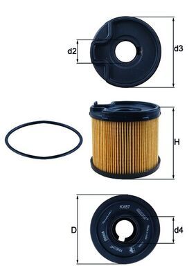 Fuel Filter PSA - 1906 50