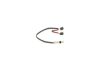 Warning Contact, brake pad wear -