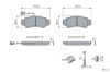 Brake Pad Set, disc brake PSA - 4254.59