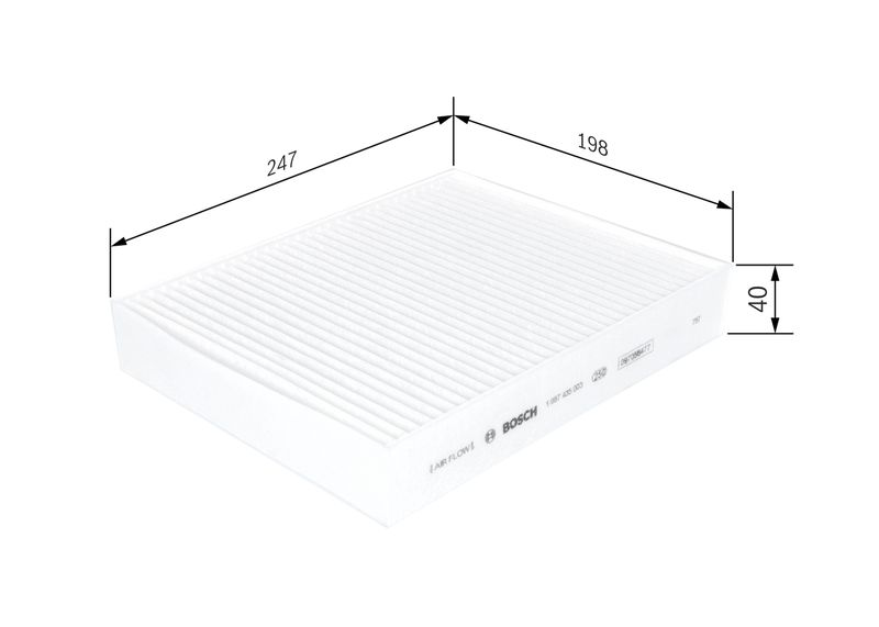 Filter, cabin air -
