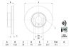 Brake Disc BMW - 34 11 1 165 859