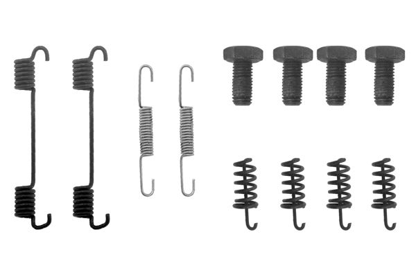 Accessory Kit, parking brake shoes MERCEDES-BENZ
