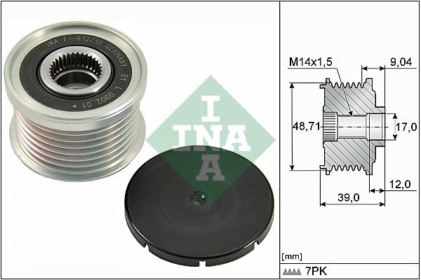 Alternator Freewheel Clutch -