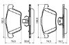 Brake Pad Set, disc brake VOLVO - 31262705