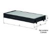 Filter, cabin air BMW - 64 11 6 945 593