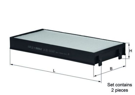 Filter, cabin air BMW - 64 11 6 945 593