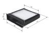 Filter, cabin air -