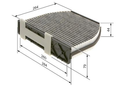 Filter, cabin air MERCEDES-BENZ - 212 830 03 18