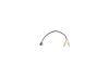 Warning Contact, brake pad wear -