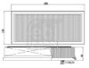 Air filter kit Mercedes-Benz PKW 177 094 00 04