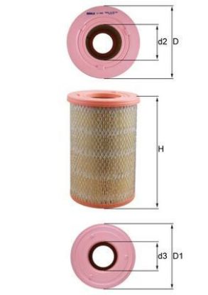 Air Filter NISSAN PICK-UP 02-  2.5 dCi YD25DDTi D22