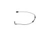 Warning Contact, brake pad wear -