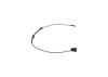 Warning Contact, brake pad wear -
