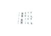 Accessory Kit, brake shoes -