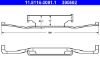 Spring, brake caliper -