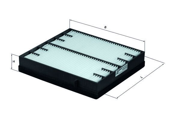 Filter, cabin air MERCEDES-BENZ - 163 835 00 47