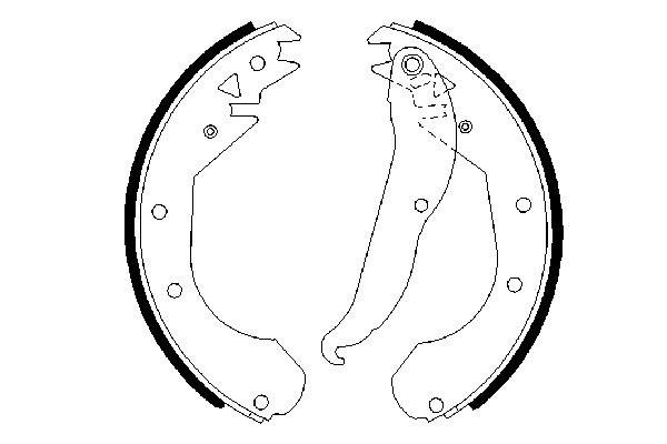 Brake Shoe Set -