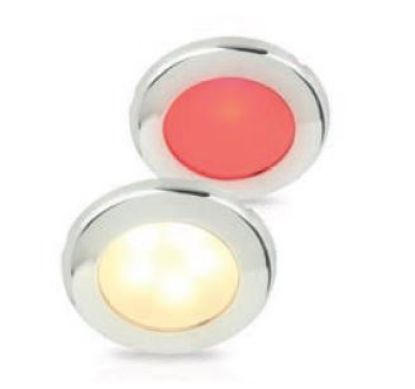 Interior Light EuroLED 75 soe valge/punane, roostevaba korpus 12V