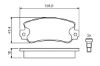 Brake Pad Set, disc brake -