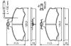 Brake Pad Set, disc brake -