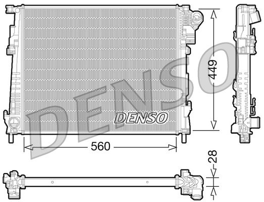 Radiator, engine cooling - Radiator, engine cooling -