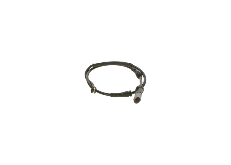 Warning Contact, brake pad wear -