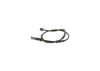 Warning Contact, brake pad wear -