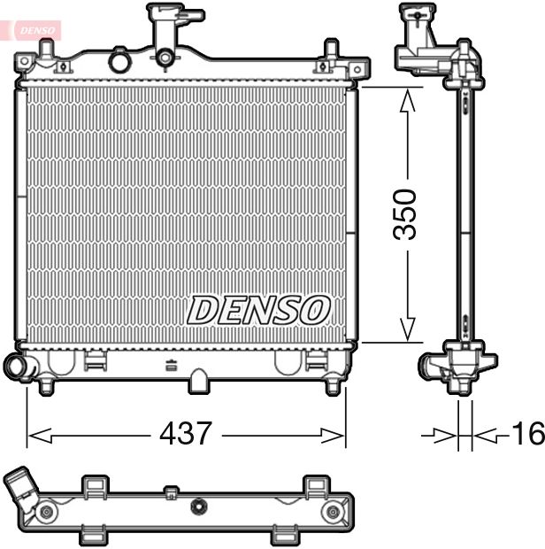 Radiator, engine cooling - Radiator, engine cooling -