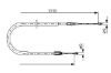Cable Pull, parking brake -