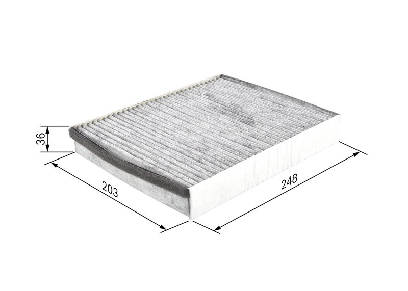 Filter, cabin air FORD - 1 709 013, VOLVO - 31404958