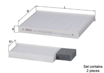 Filter, cabin air Hyundai, Kia
