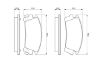 Brake Pad Set, disc brake -