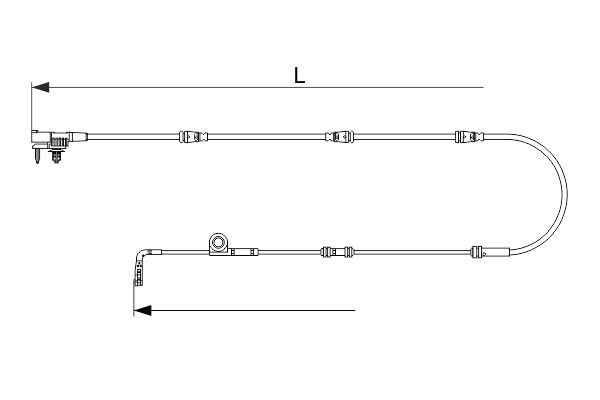 Warning Contact, brake pad wear -