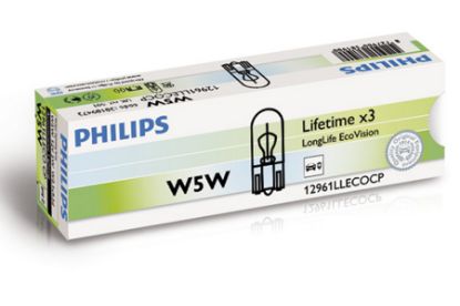 Bulb, direction indicator W5W W2,1x9,5d T10 EcoVision