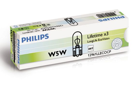 Bulb, direction indicator W5W W2,1x9,5d T10 EcoVision