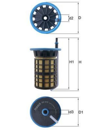 Fuel Filter PSA - 16 140 858 80