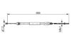Cable Pull, parking brake -