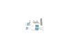 Accessory Kit, brake shoes -