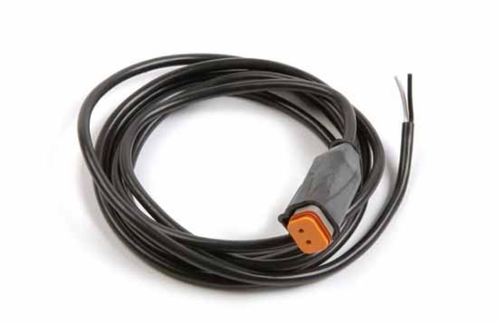 Cable Set, worklight Deutchs, 2 x 1,0 mm2 - 2m