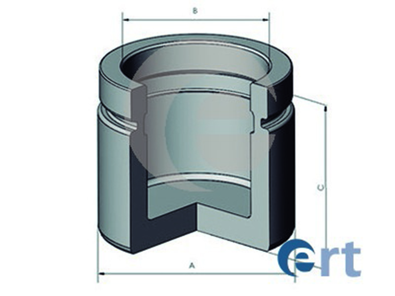 Piston, brake caliper -
